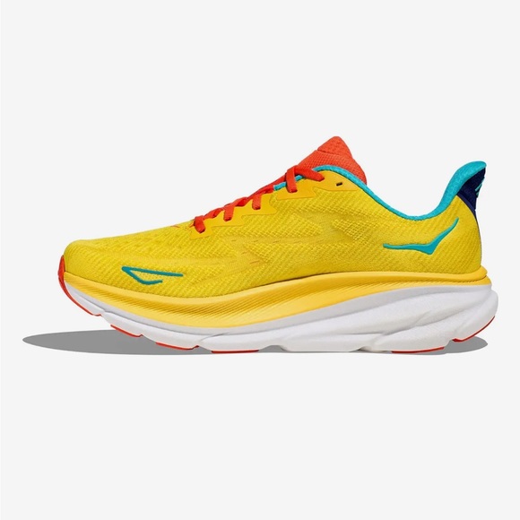 Hoka Clifton 9 in Passion Fruit/Maize *RARE COLOR* - Picture 4 of 14